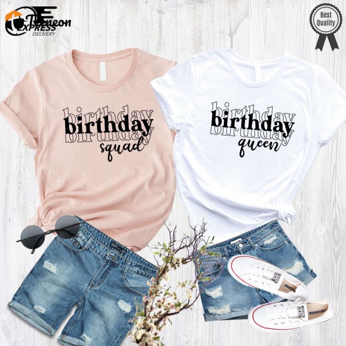 Birthday Queen Shirt For Women - Perfect Birthday Gift Cute Birthday Girl Shirt 1