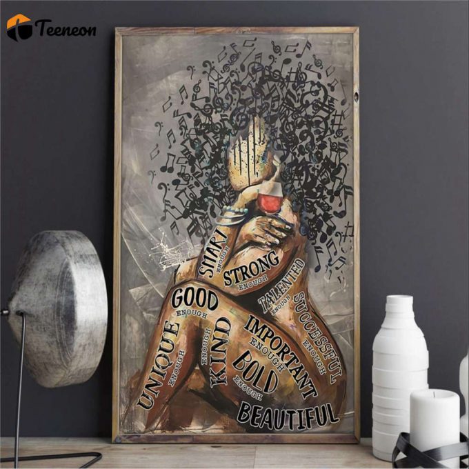 Black Girl Black Queen Black Lives Matters Poster For Home Decor Gift For Home Decor Gift 1