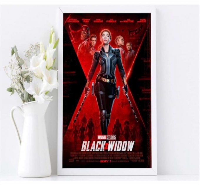 Black Widow Scarlett Johansson Poster For Home Decor Gift For Home Decor Gift 2