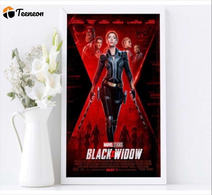 Black Widow Scarlett Johansson Poster For Home Decor Gift For Home Decor Gift 1