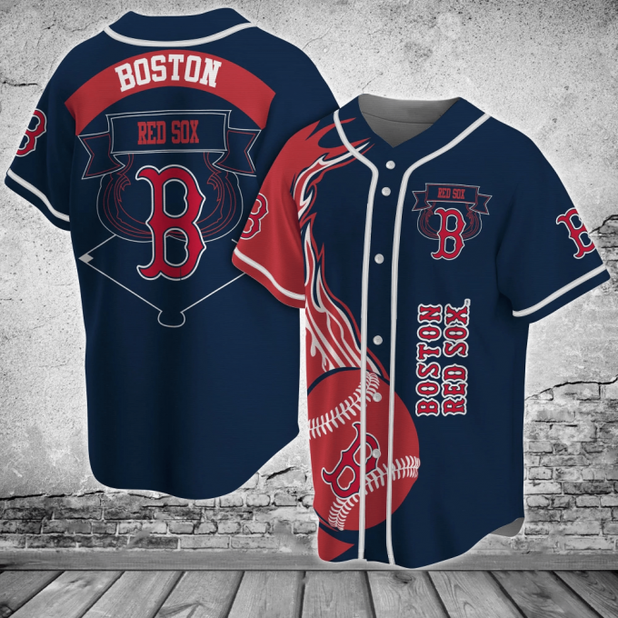 Boston Red Sox Mlb Baseball Jersey Shirt Classic 2