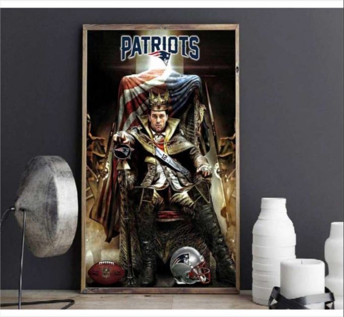 Brady Patriot Game Of Thrones Football Poster For Home Decor Gift For Home Decor Gift 2