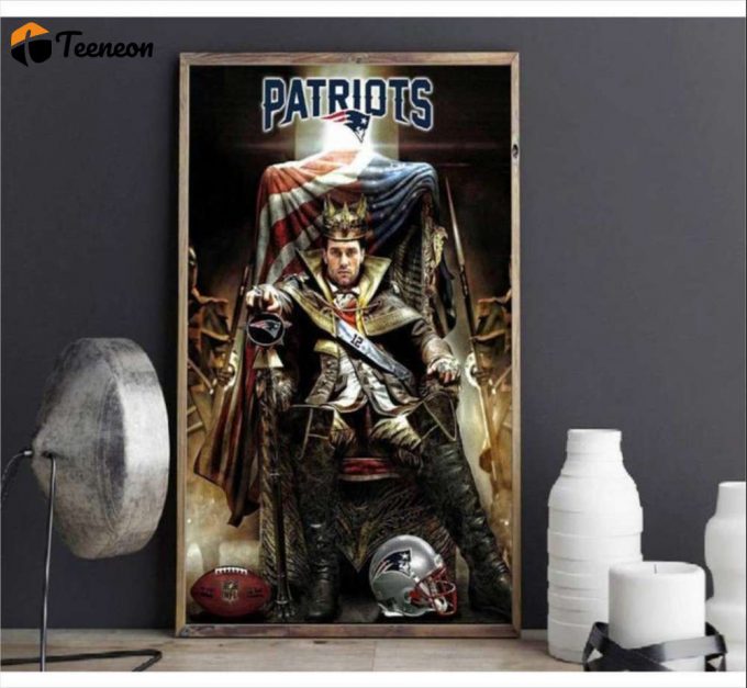 Brady Patriot Game Of Thrones Football Poster For Home Decor Gift For Home Decor Gift 1