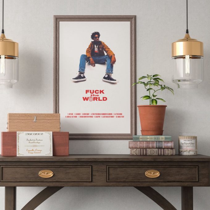 Brent Faiyaz &Quot;F=Ck The World&Quot; Album Poster For Home Decor Gift 2