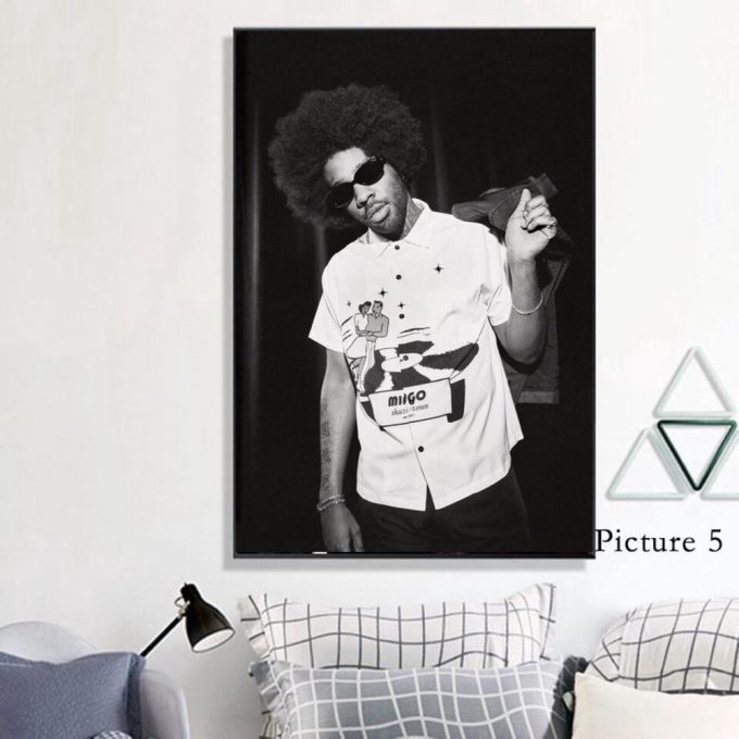 Brent Faiyaz Poster For Home Decor Gift Wall Art Painting For Living Room 5