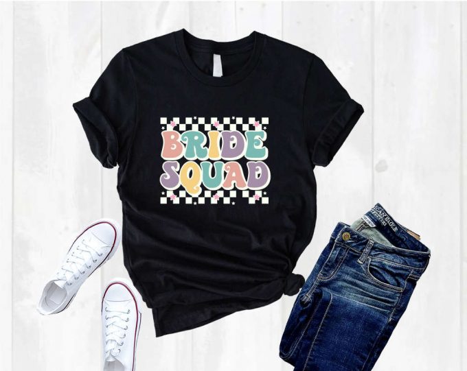 Bride Shirt Bridesmaid &Amp; Bachelorette Wedding Party Crew: Engaging Stylish &Amp; Fun Bride Tribe Shirts 4