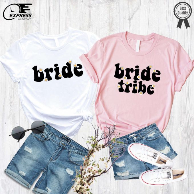Bride Tribe Shirt - Bachelorette Party Shirts For Bride Crew &Amp; Bridesmaids 2