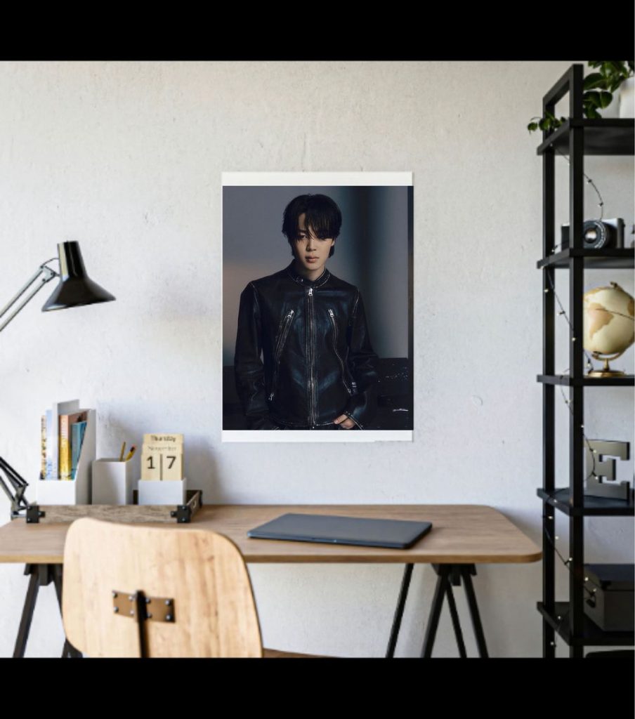 Bts Jimin Face Poster For Home Decor Gift