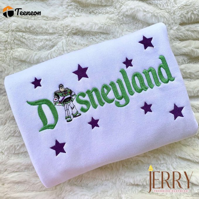 Buzz Lightyear Disneyland Embroidered Sweatshirt 1