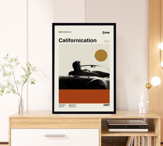 Californication Poster For Home Decor Gift - Tom Kapinos - Retro Movie Poster For Home Decor Gift - Minimalist Art - Vintage Poster For Home Decor Gift - Modern Art - Wall Decor - Home Decor 3