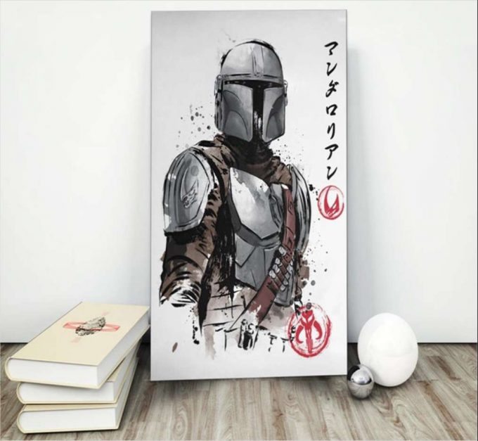 Can Of Two The Mandalorian Movie Poster For Home Decor Gift For Home Decor Gift 2