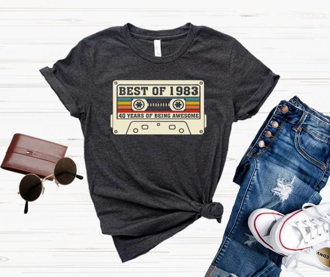 Vintage Cassette Tape Birthday Shirt Best Of 1973 1983 90S Country Music Tee 80S Cassette Tapes &Amp; Country Music Birthday Shirt 4