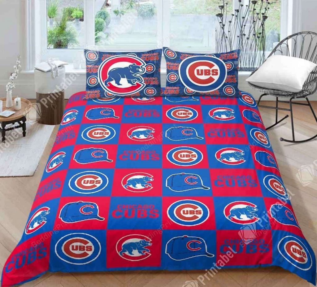 Chicago Bulls Bedding Set Gift For Fans - Perfect Gift For Fans! Duvet Cover &Amp; Pillow Cases 2