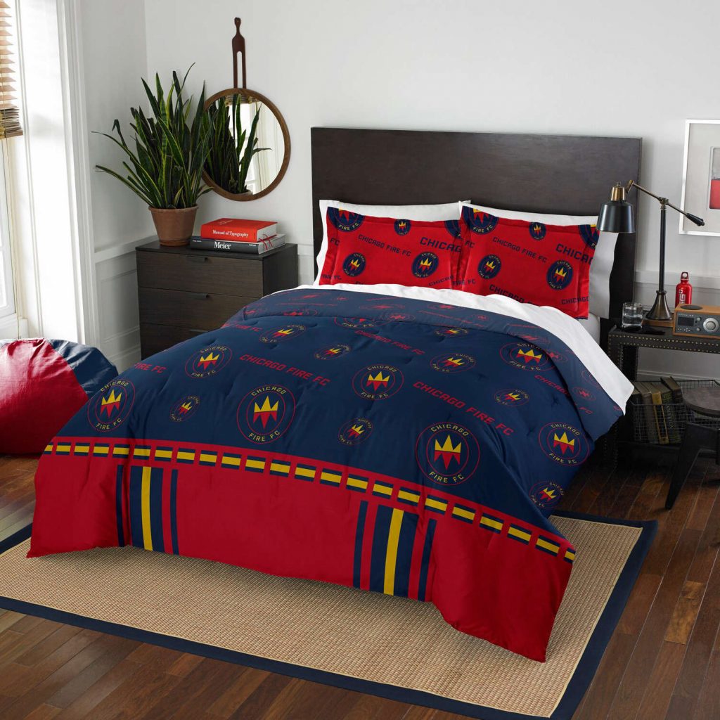 Chicago Fire Fc 2020 Logo Bedding Set Gift For Fans: Perfect Gift For Fans 2