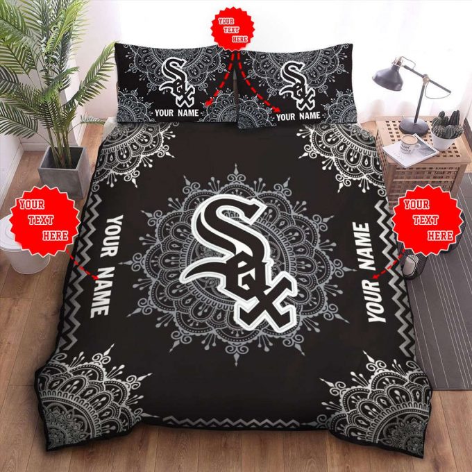 Chicago White Sox Personalized Bedding Set Gift For Fans - Perfect Gift For Fans! 1