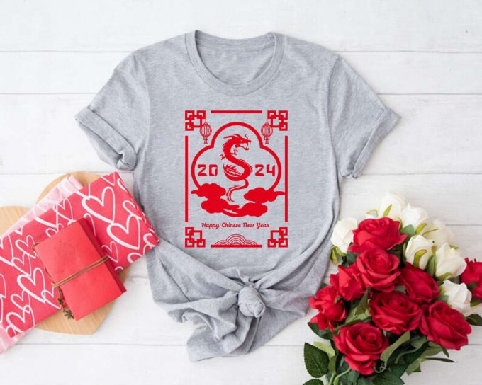 Golden Dragon Shirt - Chinese &Amp; Vietnamese New Year Tee 2024 4
