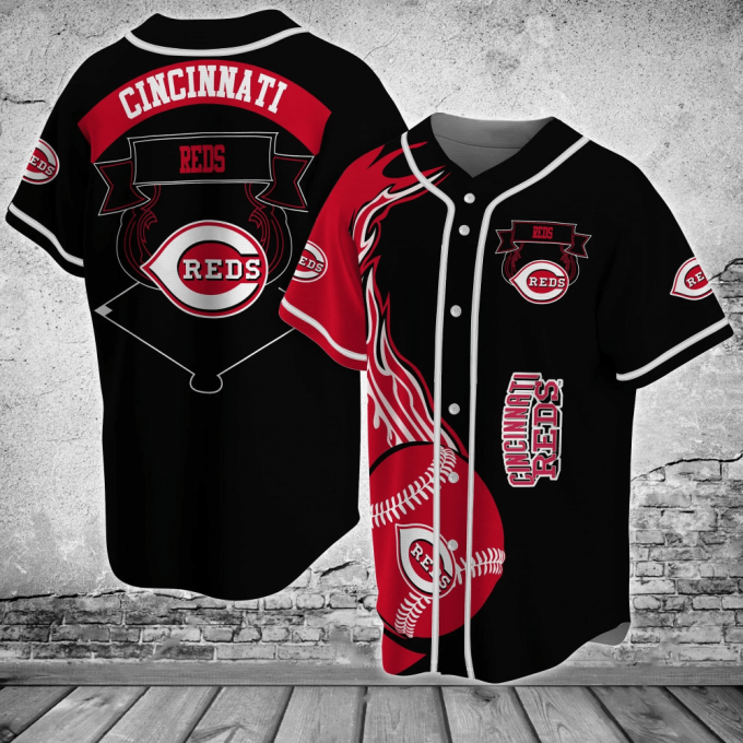 Cincinnati Reds Mlb Baseball Jersey Shirt Classic 2