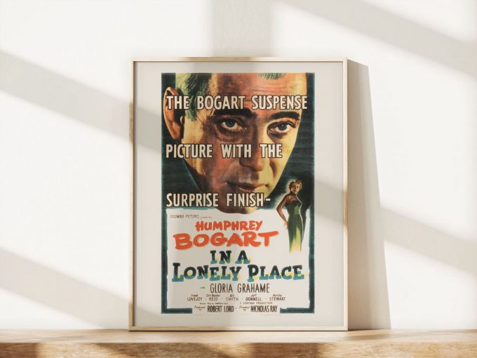 Classic Movie Poster For Home Decor Gift - In A Lonely Place Movie Poster For Home Decor Gift 2