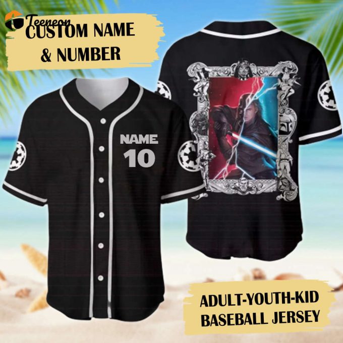 Command Baseball Jersey - Characters Galaxy Universe Movie Magic World Shirt Gift 1