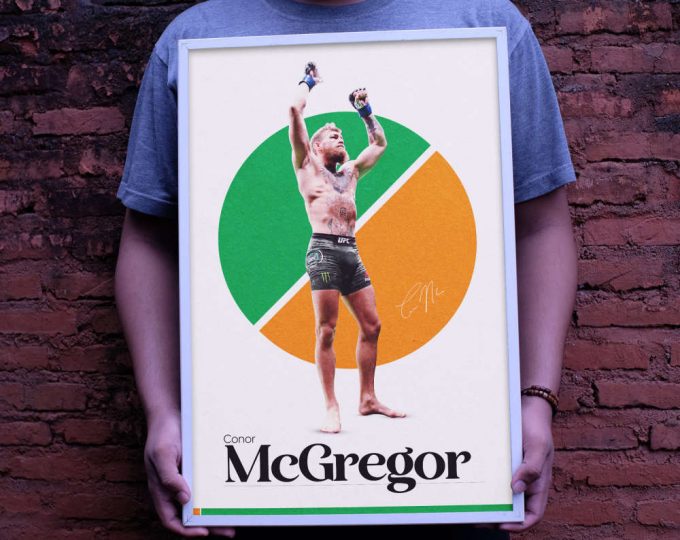 Conor Mcgregor, Mcgregor Print, Conor Mcgregor Poster, Conor Mcgregor Ufc, Ufc Poster, Ufc Prints, Sports Den, Sports Poster, Basement Den 8