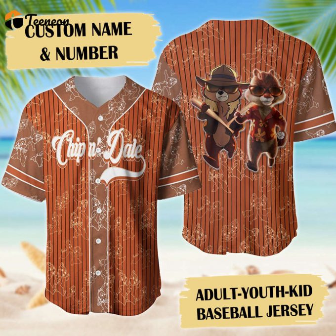 Shop The Cool Squirrel Baseball Jersey - Unique Cartoon Movie Shirt &Amp;Amp; Gift 1