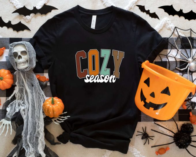 Cozy Season Shirt, Thanksgiving Shirt, Fall Shirt, Most Wonderful Time Of The Year, Fall Vibes Shirt, Gift For Her, Cute Autumn Shirt 2