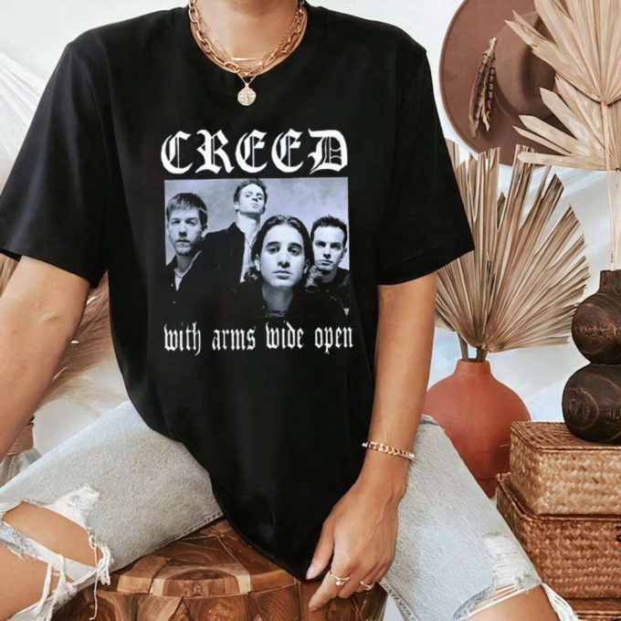 Creed 2024 Tour Summer Of 99 Shirt: The Ultimate Fan Merchandise For Creed Band S Concerts &Amp; Tours! 2