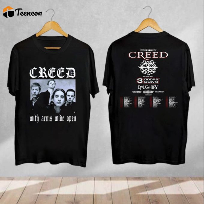 Creed Band Tour Merch &Amp;Amp; Fan Gifts: Shop Summer Of 99 Tour Shirt &Amp;Amp; More 1