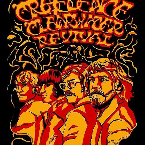 Creedence Clearwater Revival CCR Poster for Home Decor Gift Premium Matte Vertical Poster for Home Decor Gift