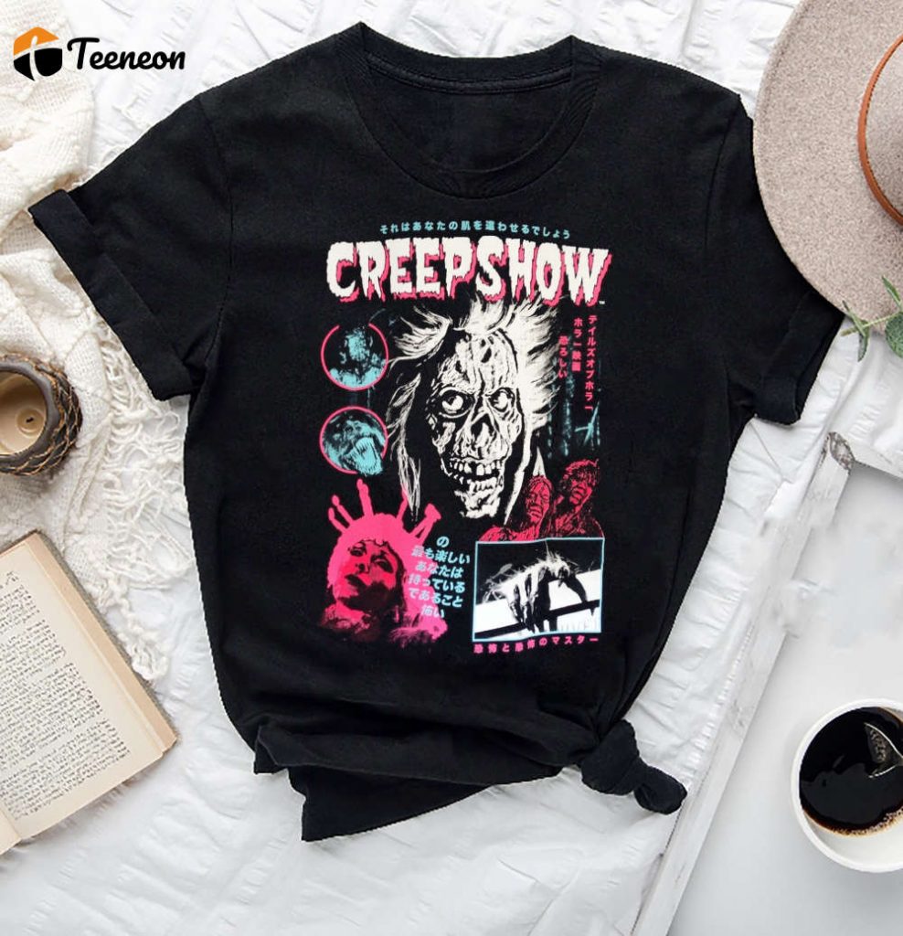 Creepshow Horror Movie T-Shirt: Fan Gifts Vintage &Amp; Scary Series Shirt 2