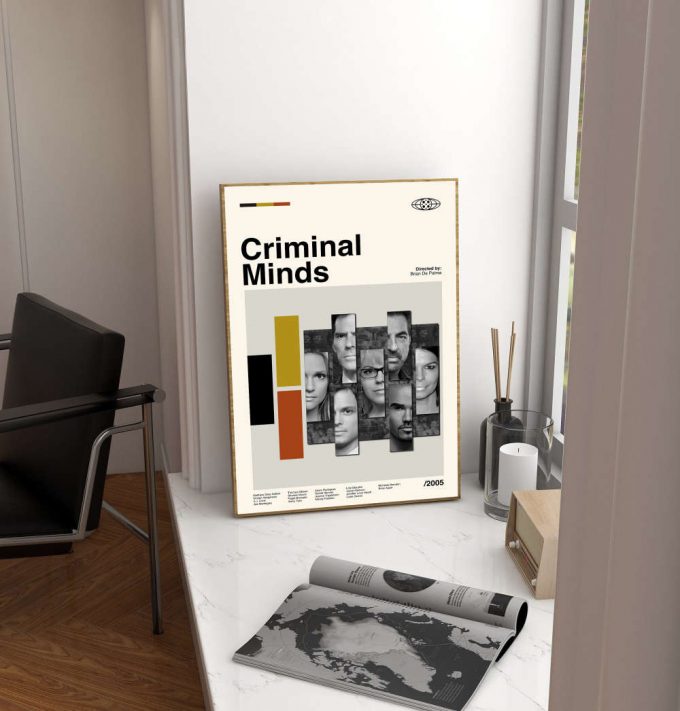 Criminal Minds Movie - Brian De Palma - Retro Movie Poster For Home Decor Gift - Minimalist Art - Vintage Poster For Home Decor Gift - Modern Art - Wall Decor - Home Decor 2