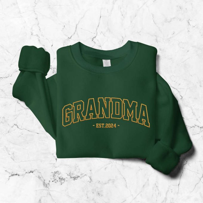 Personalized Embroidered Sweatshirt For Family: Custom Text Matching Daddy Mommy Design 4