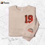 Custom Basketball Embroidered Sweatshirt – Personalized Matching for Basketball Family – Basketball Mom Mama