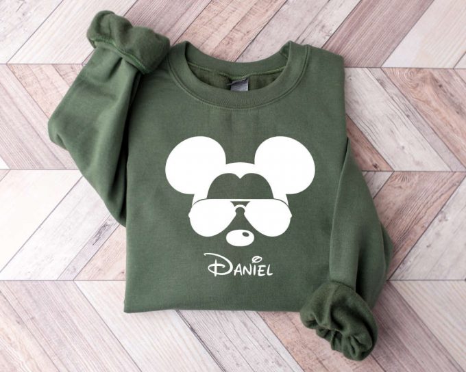 Custom Disney Family Vacation Sweatshirt, Mickey And Minnie Sweatshirt, Disney Trip Sweater, Disney Vacation Sweater, Disney Family Sweater 2