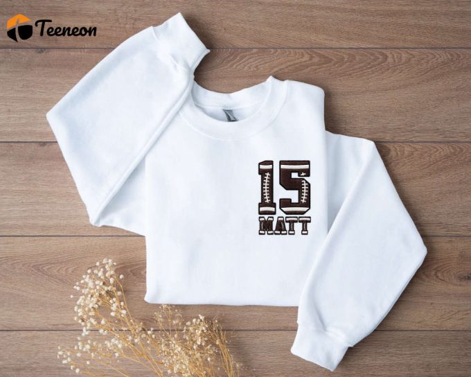 Personalized Football Sweatshirts: Custom Embroidered Shirts For Football Families &Amp;Amp; Moms