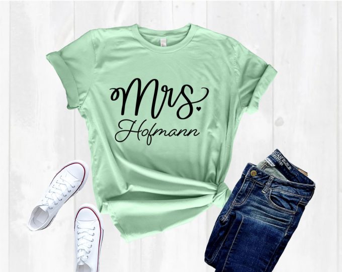 Custom Mrs Shirt Future Mrs Shirt Soon To Be Mrs Shirt Wedding Shirt 3