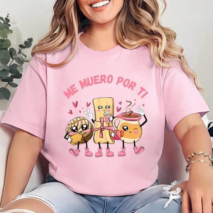 Cute Valentines Day Shirts, Mexican Valentine Supersoft Shirt 2