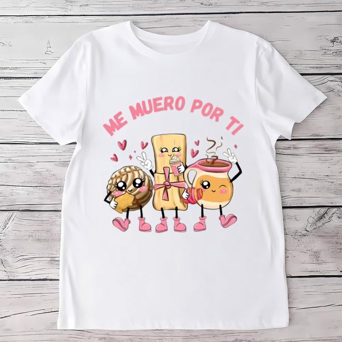 Cute Valentines Day Shirts, Mexican Valentine Supersoft Shirt 3