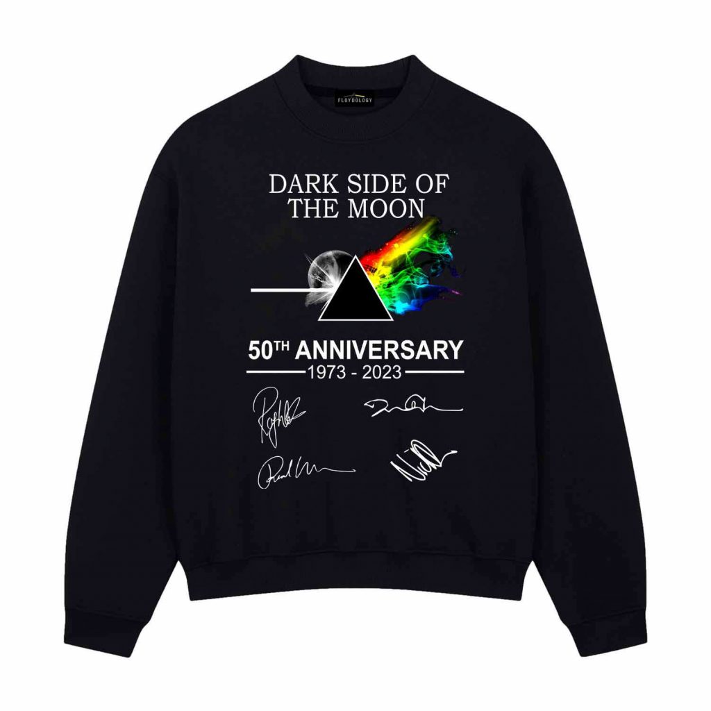 Dark Side Of The Moon 50Th Anniversary 1973-2023 Signatures Pink Floyd Shirt 12