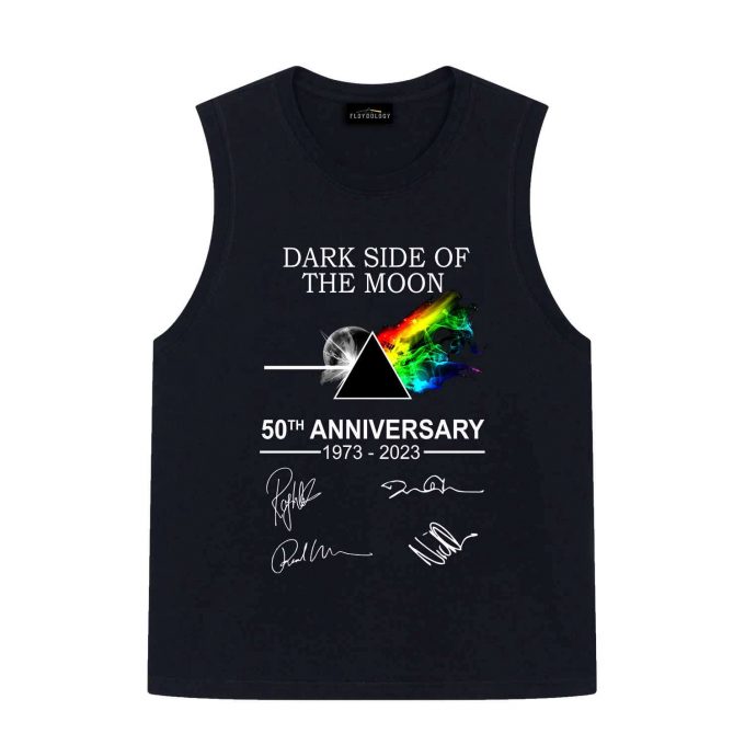 Dark Side Of The Moon 50Th Anniversary 1973-2023 Signatures Pink Floyd Shirt 7
