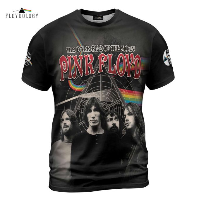 Dark Side Of The Moon 50Th Anniversary Pink Floyd Band Shirt 2