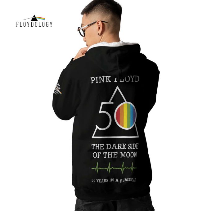Dark Side Of The Moon 50Th Anniversary Pink Floyd Band Shirt 4