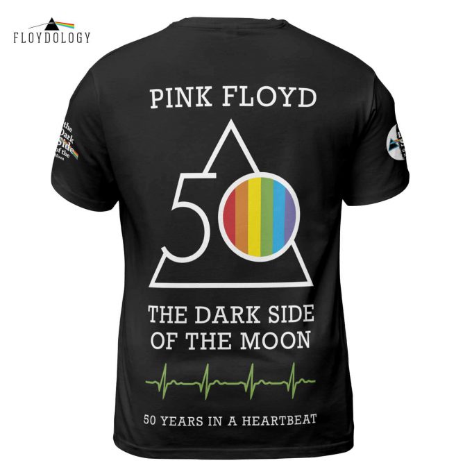 Dark Side Of The Moon 50Th Anniversary Pink Floyd Band Shirt 5