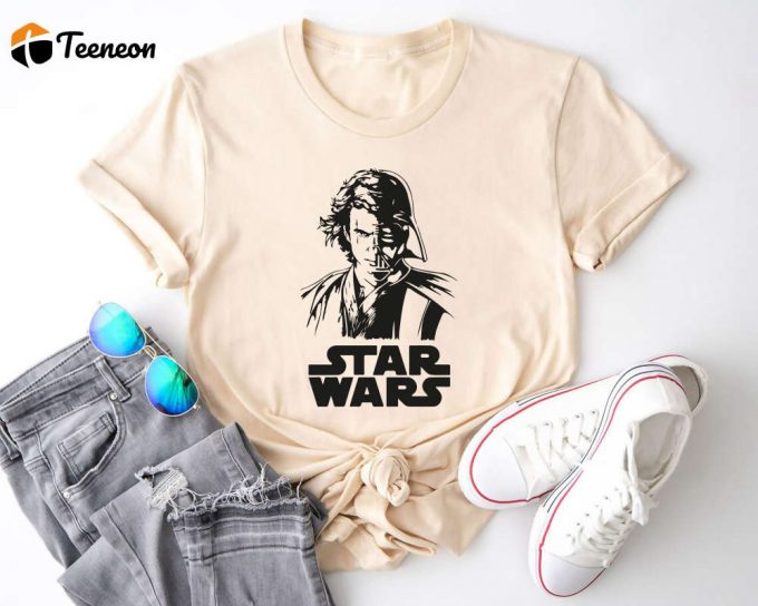 Embrace The Dark Side With Our Darth Vader Shirt Star Wars Fan Galaxy S Edge Anakin Skywalker Sith Lord Disney Star Wars Shirt 1
