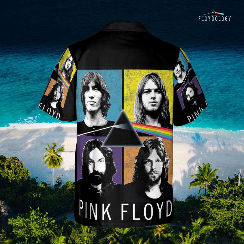 David Gilmour Roger Waters Rick Wright Nick Mason Pink Floyd Hawaiian Shirt 6