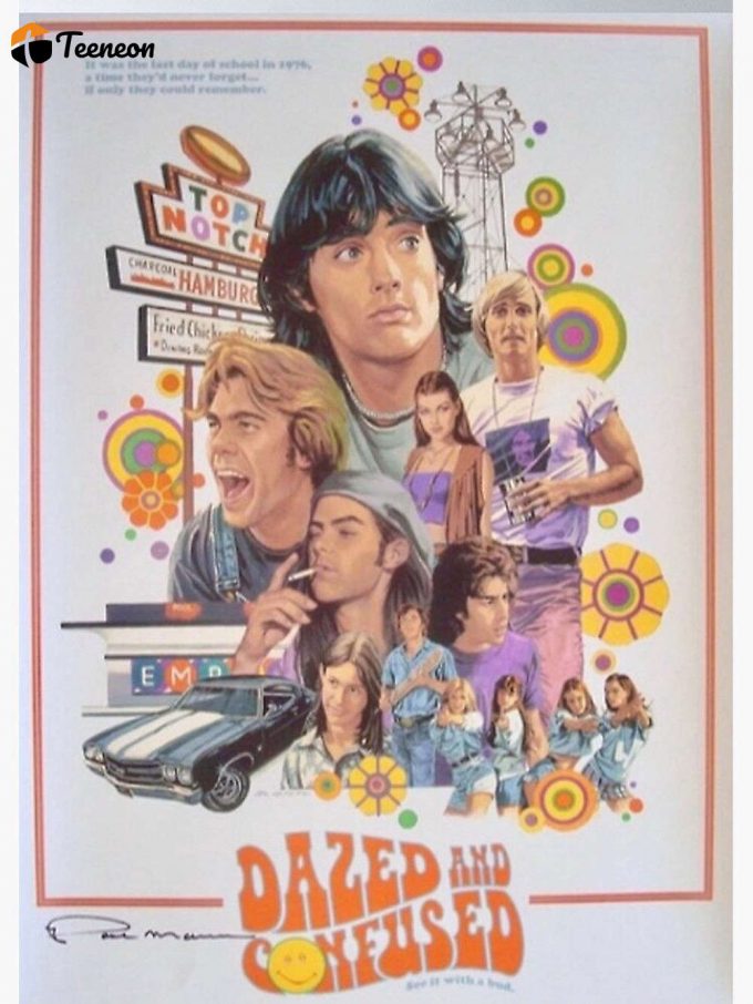 Dazed And Confused - Vintage Premium Matte Vertical Poster For Home Decor Gift 1