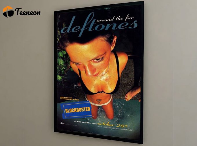 Deftone Poster For Home Decor Gifts - Around The Fur, Band Poster 1