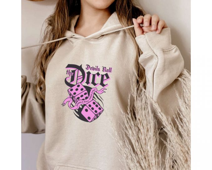 Devils Roll The Dice Shirt, Music Fans T-Shirt, Gift For Book Lover, Pop Music Merch, Lover Merch Sweater And Hoodie, Funny Gift Shirt 4