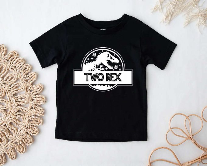 Dinosaur Birthday Shirt Custom Saurus Two Rex Tree Rex Baby Saurus Tee &Amp; More! 2