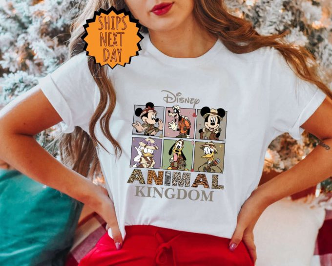 Disney Animal Kingdom Shirt, Disney Mickey Safari Shirt, Mickey And Friends Shirt, Vintage Safari Travel Shirt ,Disney Vacation Shirt 3